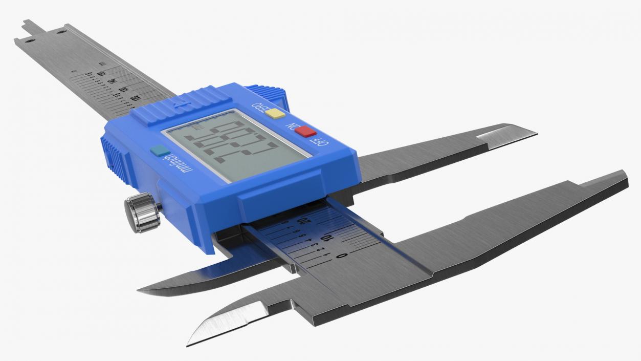 3D model LCD Digital Vernier Caliper Generic