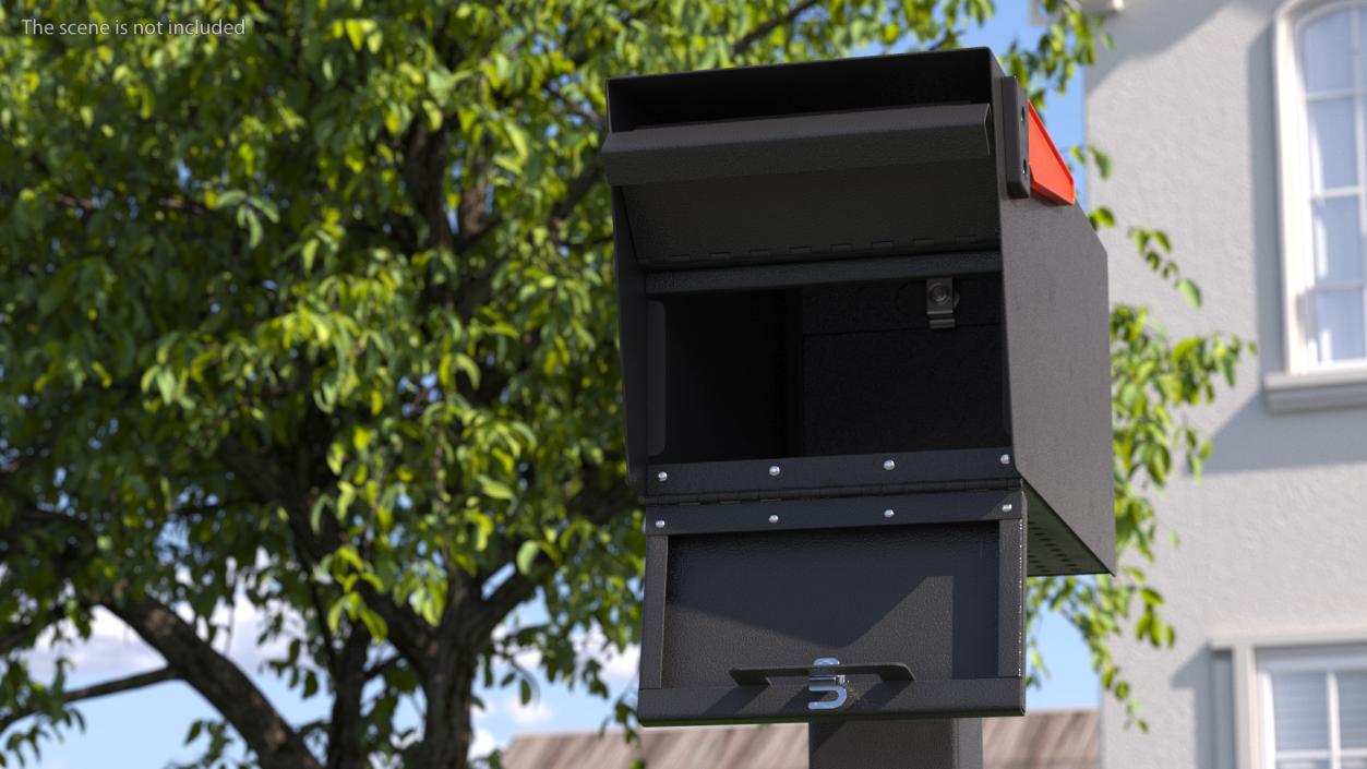 3D model Locking Mailbox