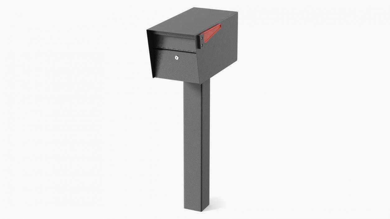 3D model Locking Mailbox