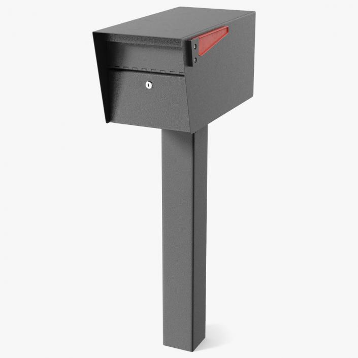 3D model Locking Mailbox