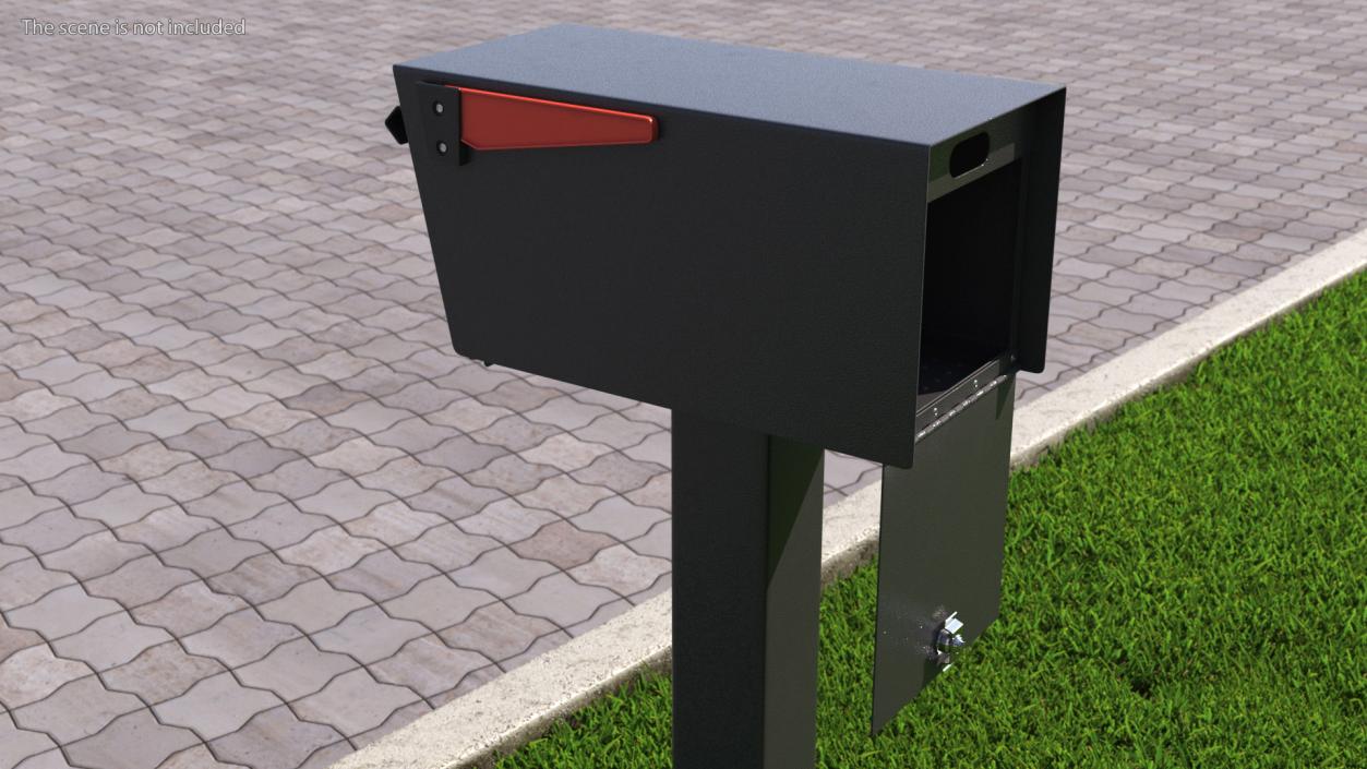 3D model Locking Mailbox