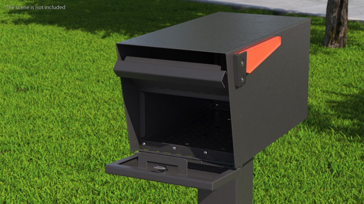 3D model Locking Mailbox