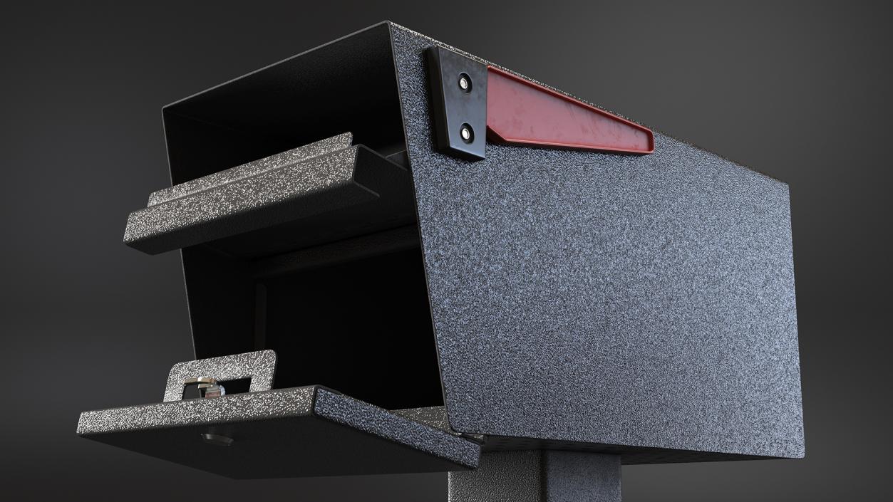 3D model Locking Mailbox