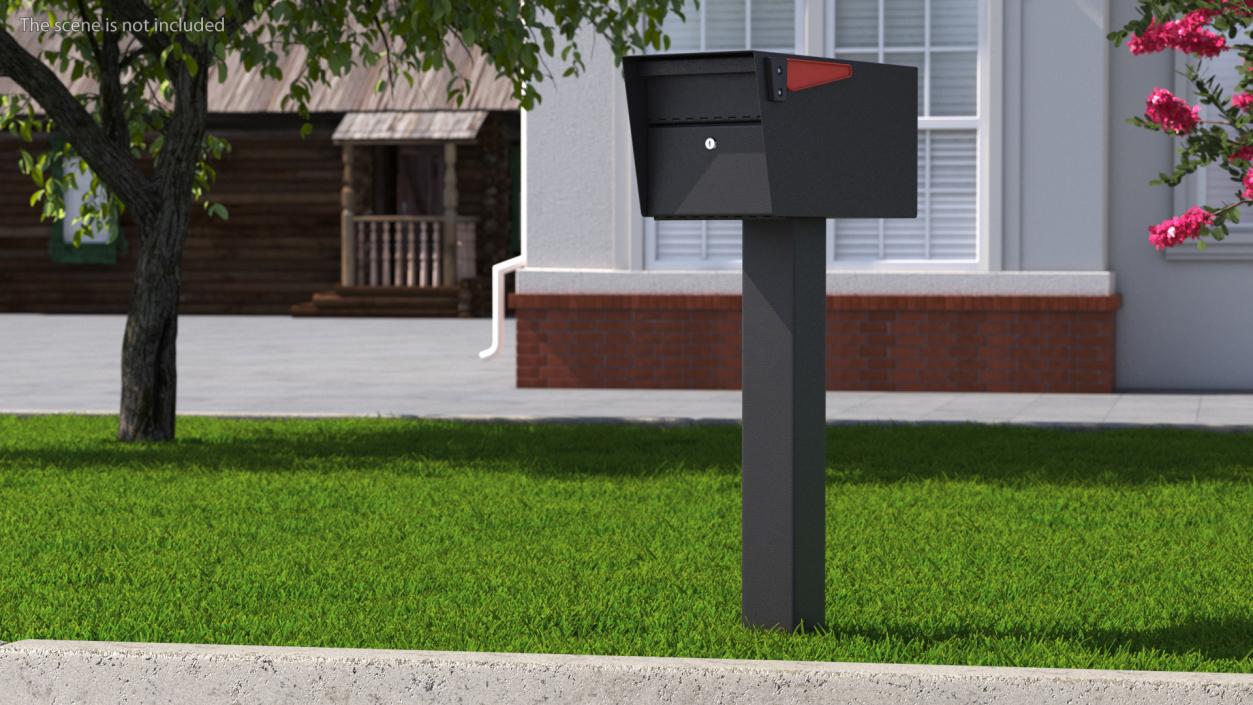 3D model Locking Mailbox