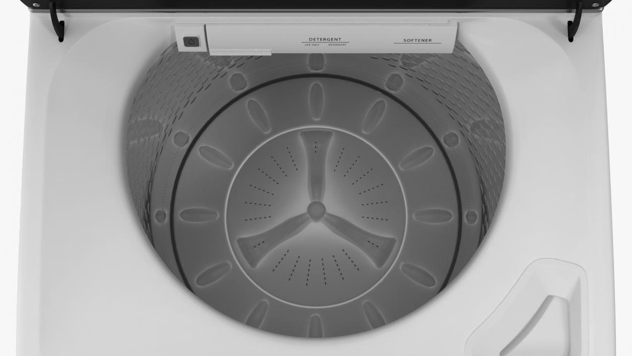 3D model Top Load Washer