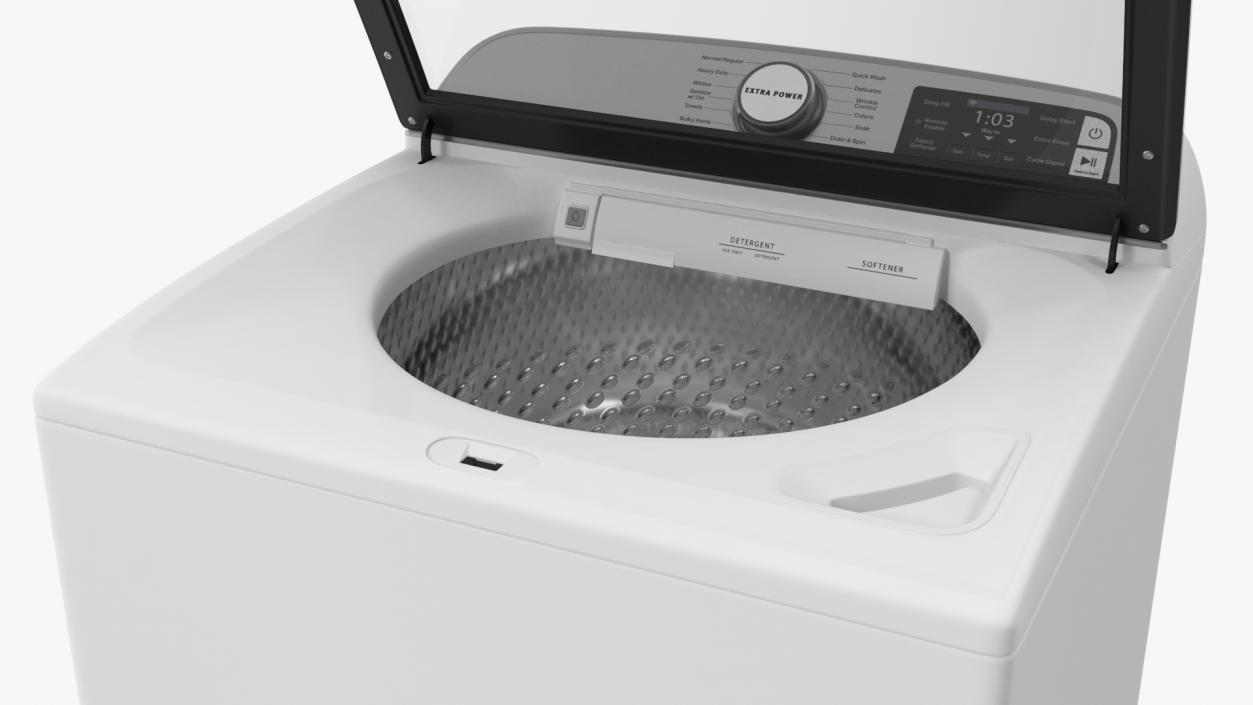 3D model Top Load Washer