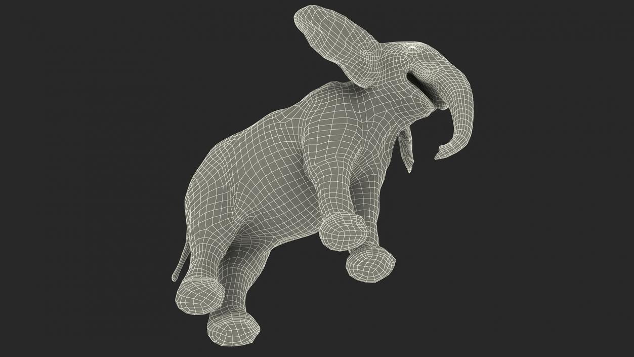 Baby Elephant Rigged 2 3D