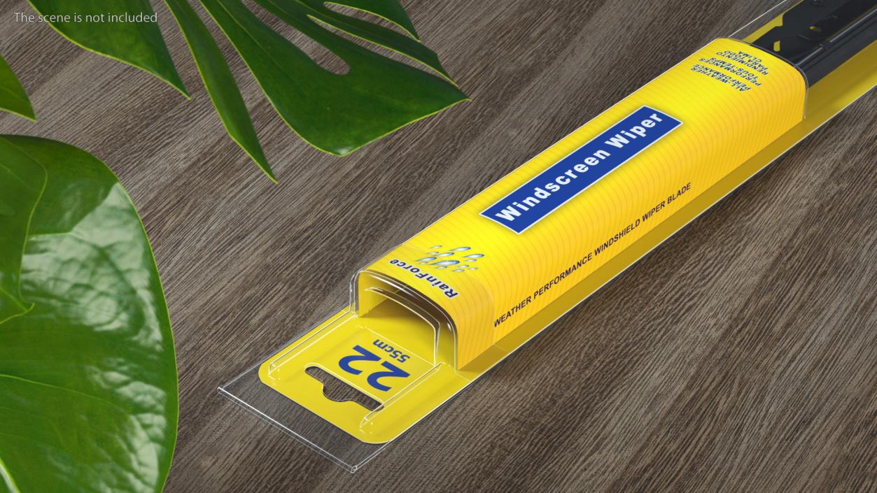 Windscreen Wiper in Packaging 3D model