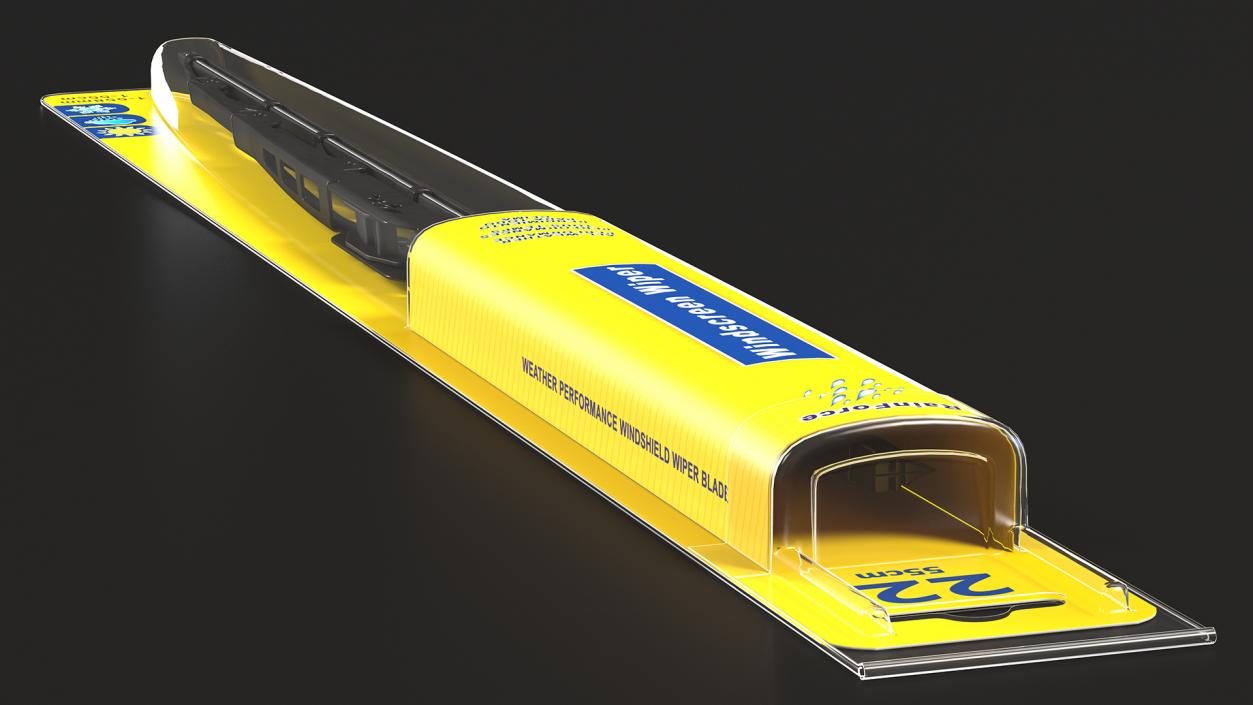 Windscreen Wiper in Packaging(1) 3D