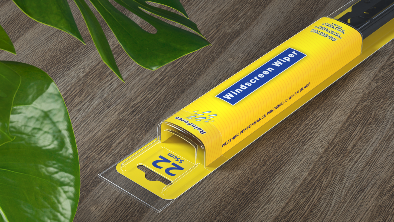 Windscreen Wiper in Packaging(1) 3D