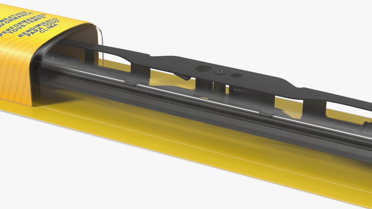 Windscreen Wiper in Packaging 3D model