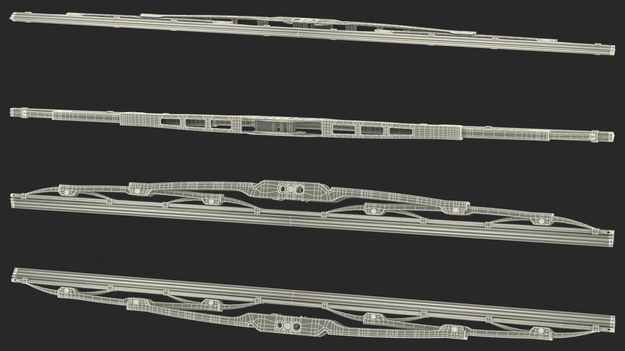 Windscreen Wiper in Packaging(1) 3D