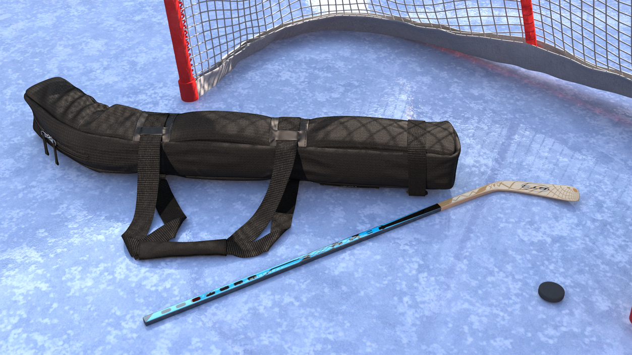 3D Hockey Stick with Bag