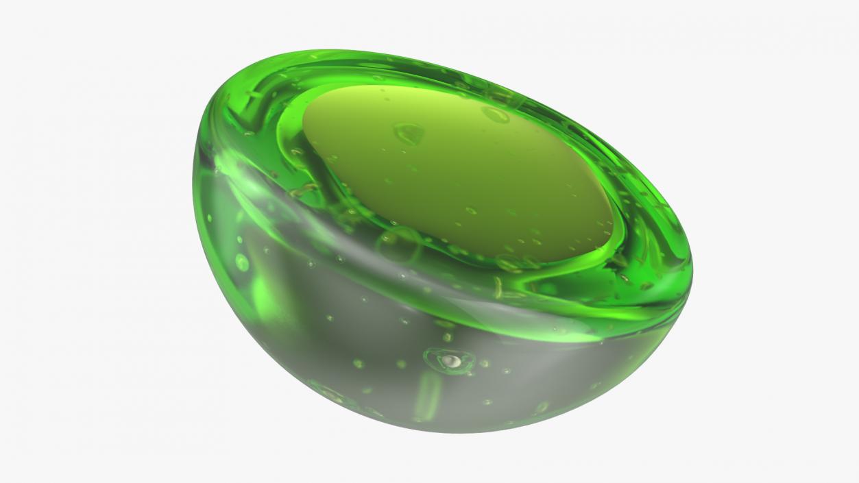 Green Gel Drop 3D model