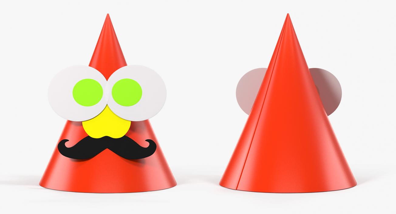 3D Party Hats Collection