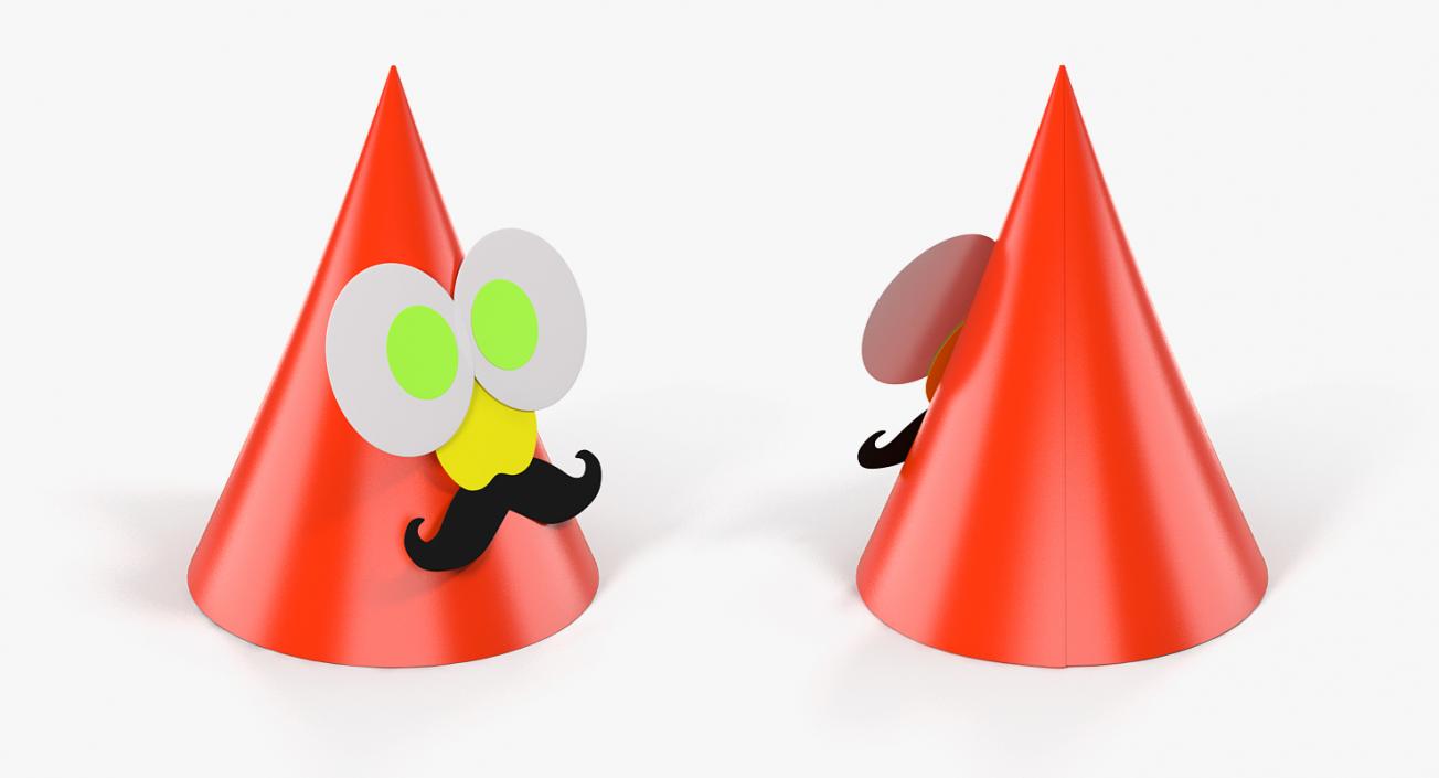 3D Party Hats Collection