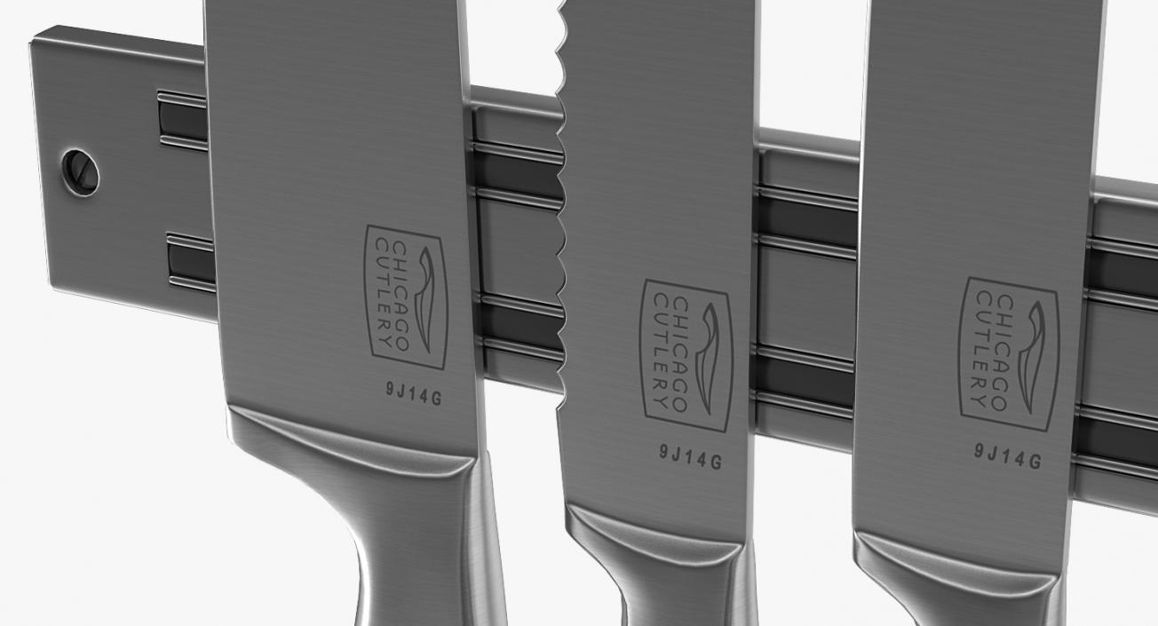 3D Knife Blocks Collection model