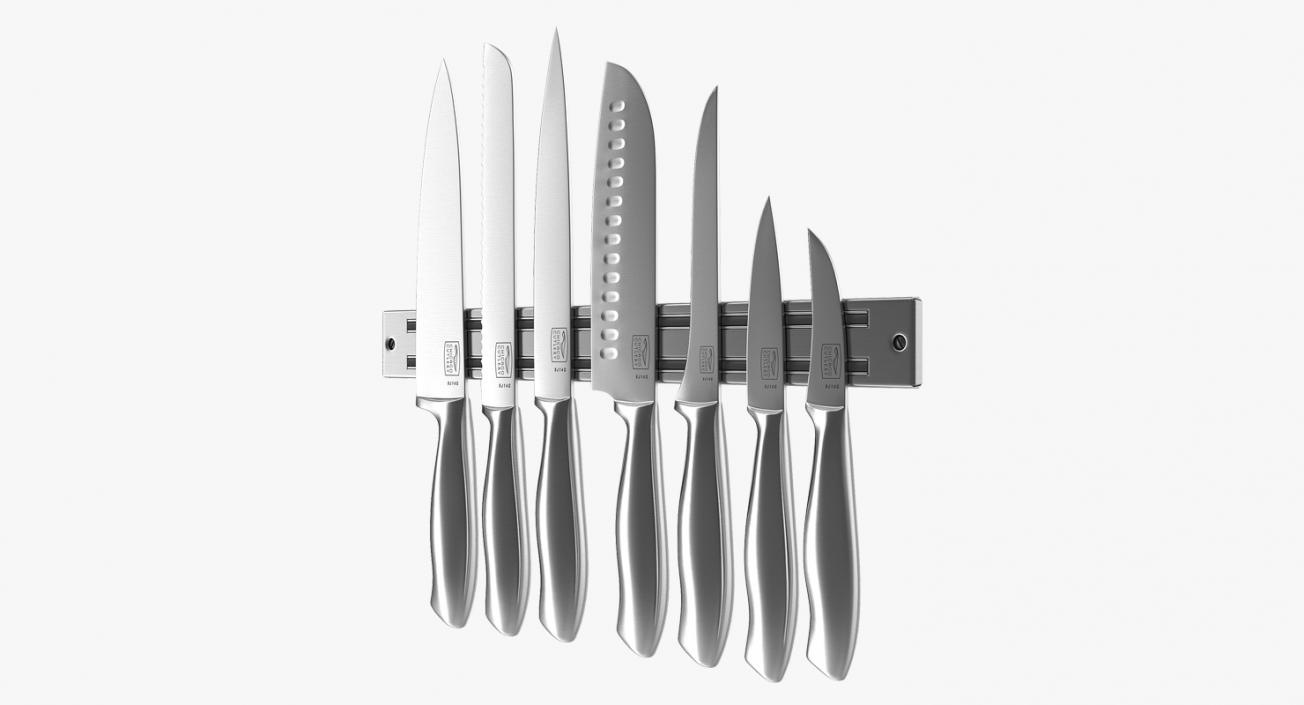 3D Knife Blocks Collection model