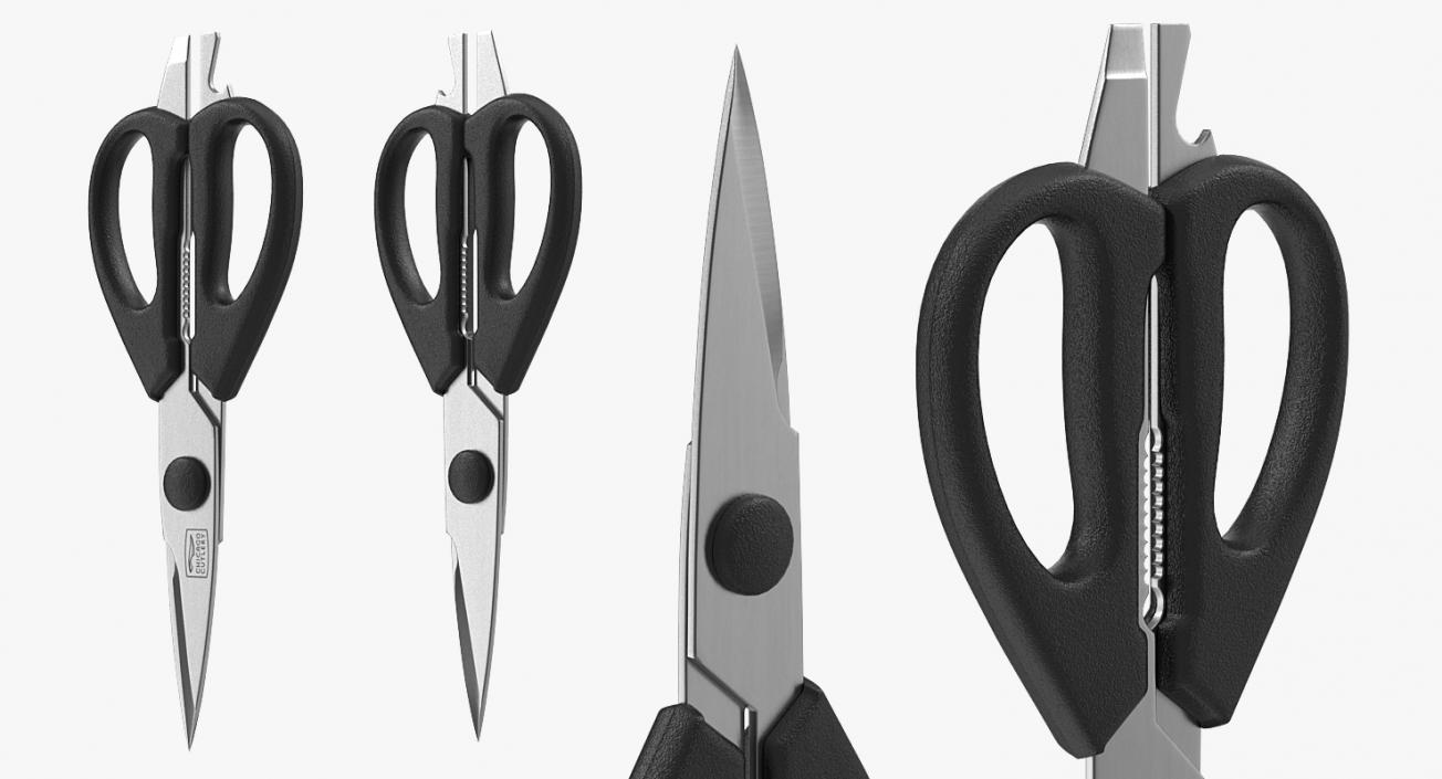 3D Knife Blocks Collection model