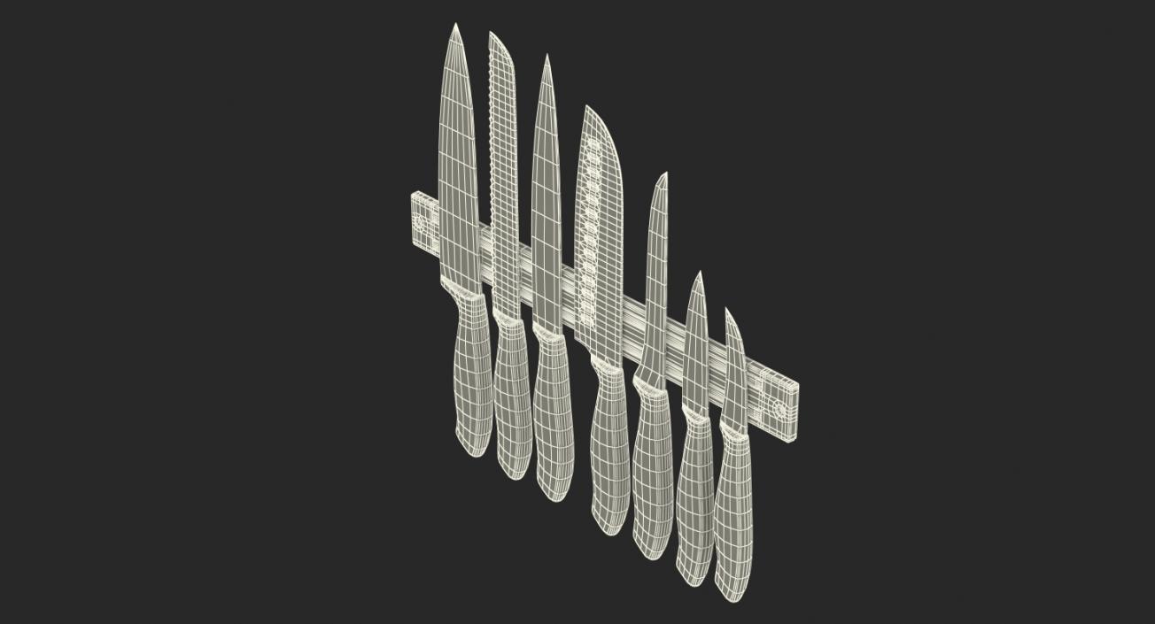 3D Knife Blocks Collection model