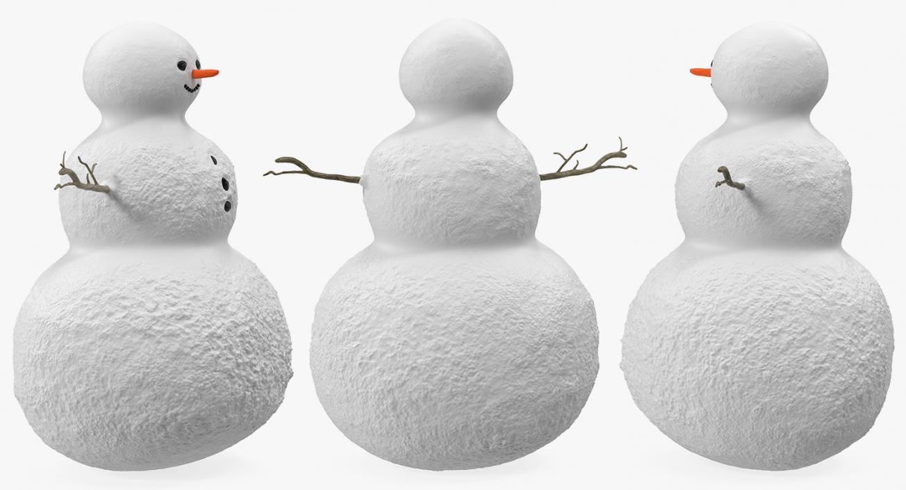 Snowmans 3D Models Collection 3D model