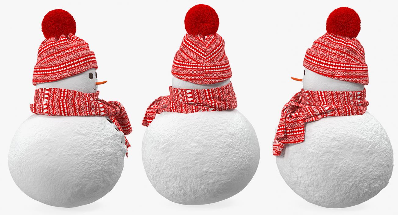 Snowmans 3D Models Collection 3D model