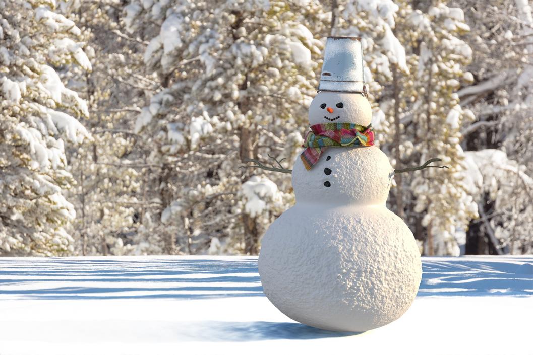 Snowmans 3D Models Collection 3D model