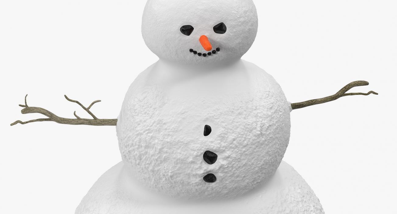 Snowmans 3D Models Collection 3D model