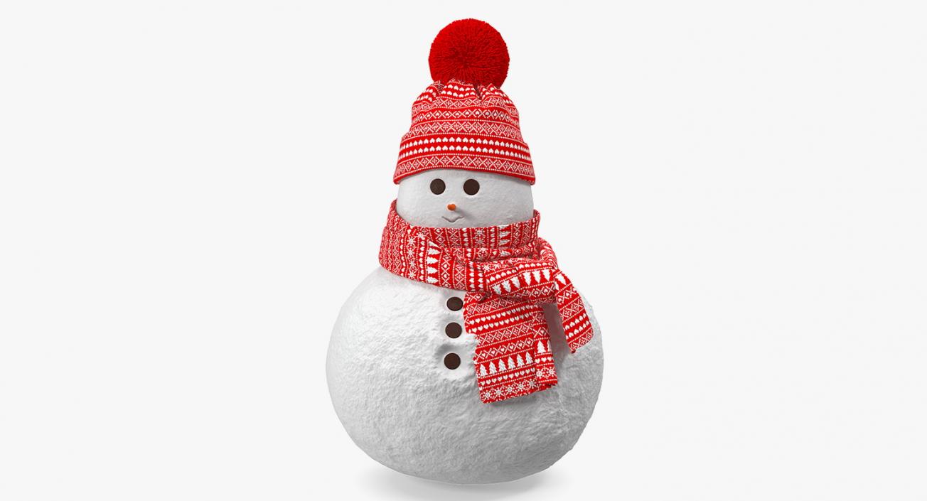 Snowmans 3D Models Collection 3D model