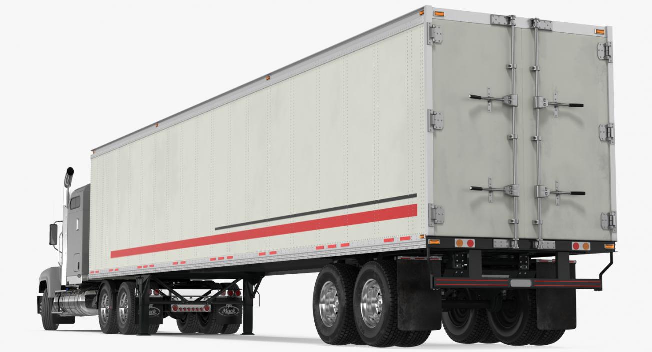 3D Cargo Trucks Collection model