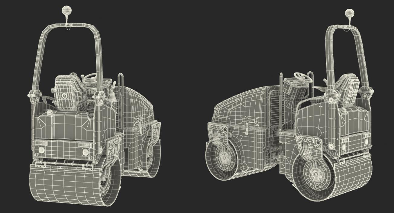 3D Tandem Vibratory Roller Generic