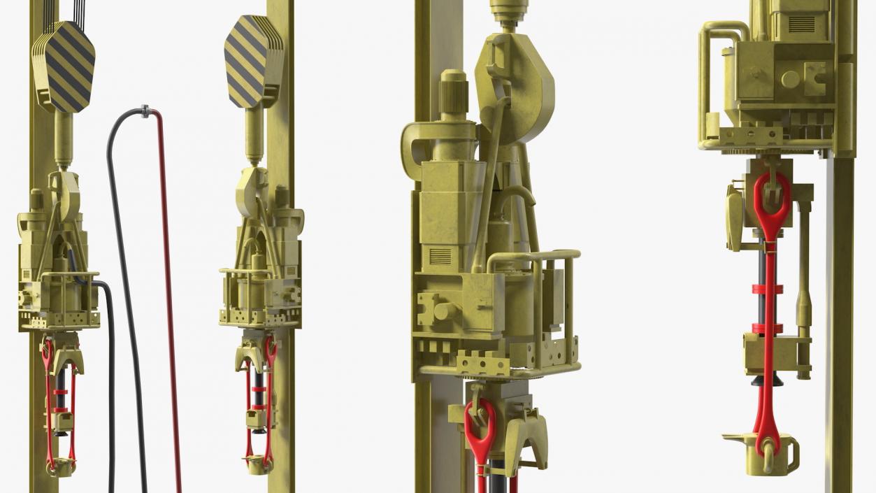 Sectional Drilling Rig 3D