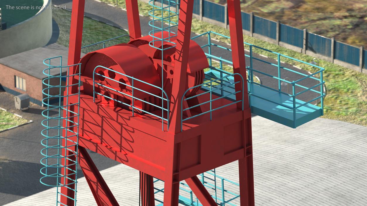 Sectional Drilling Rig 3D