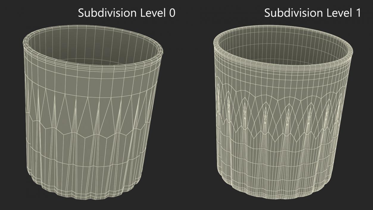 3D European Crystal Rocks Glass model