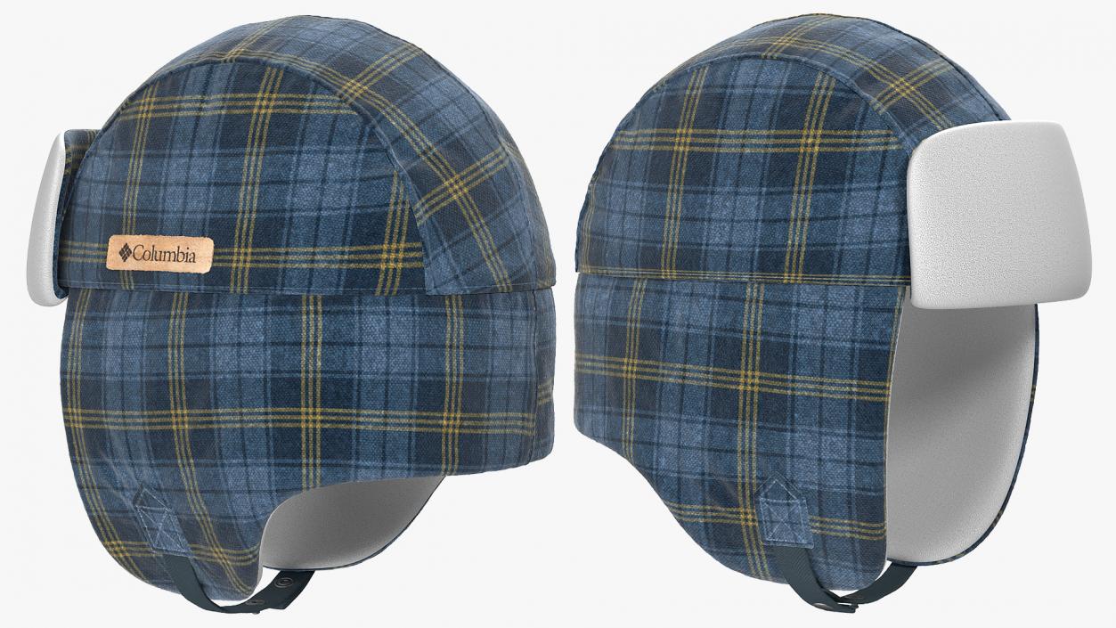 Winter Hats Collection 3D