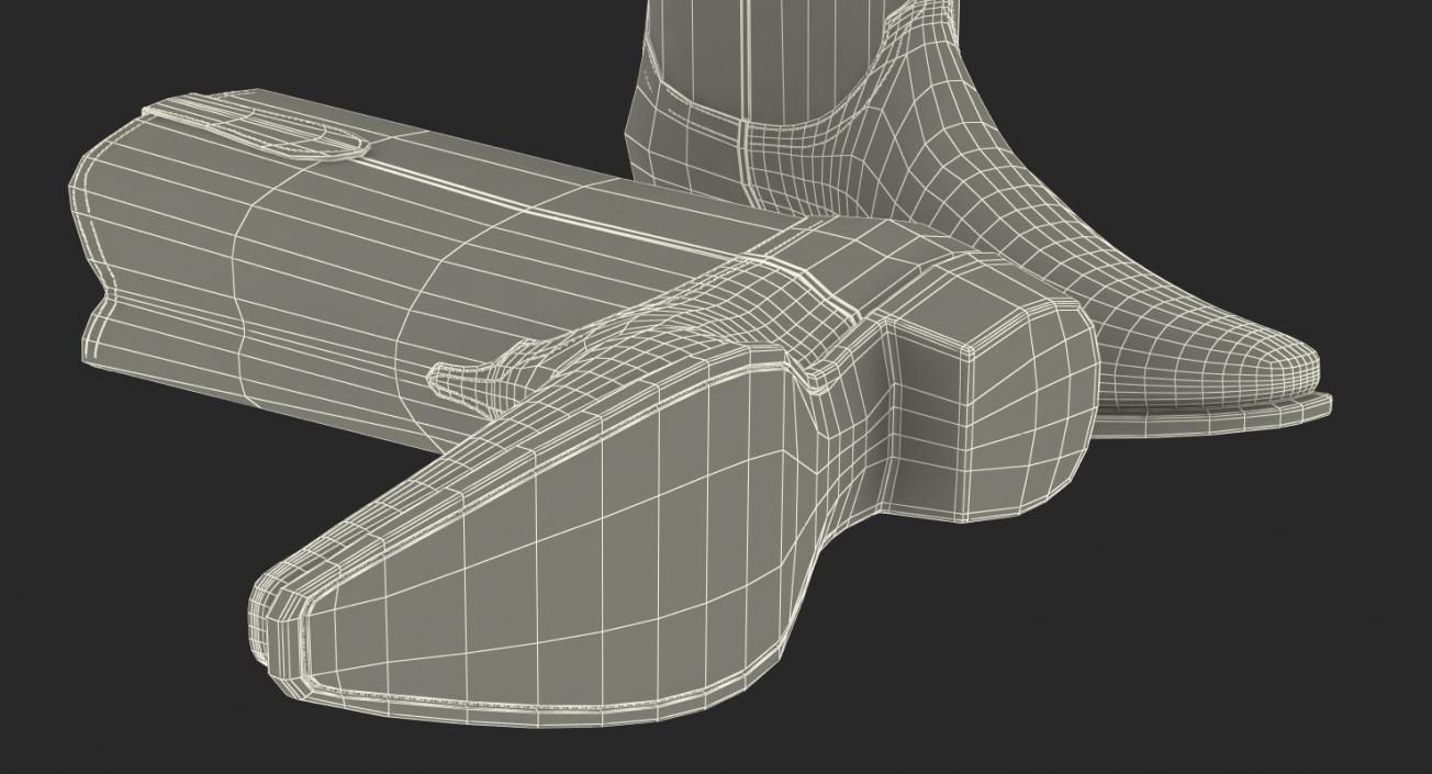 Crocodile Cowboy Boots 3D