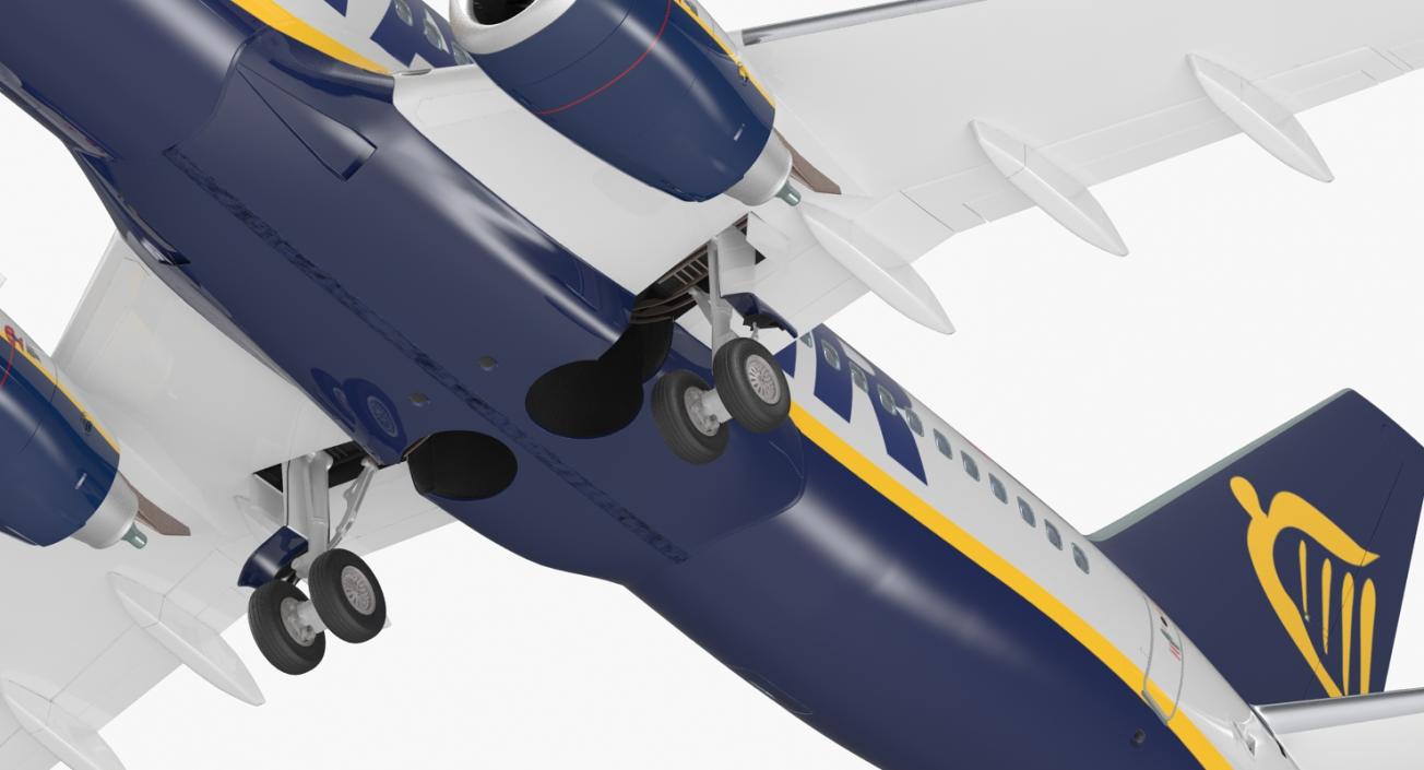 Boeing 737 with Interior and Cockpit Collection 3D