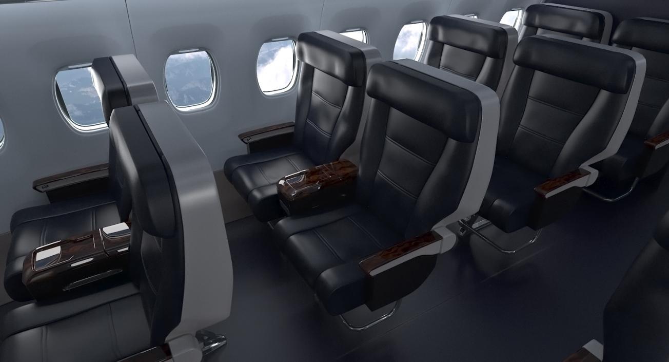 Boeing 737 with Interior and Cockpit Collection 3D