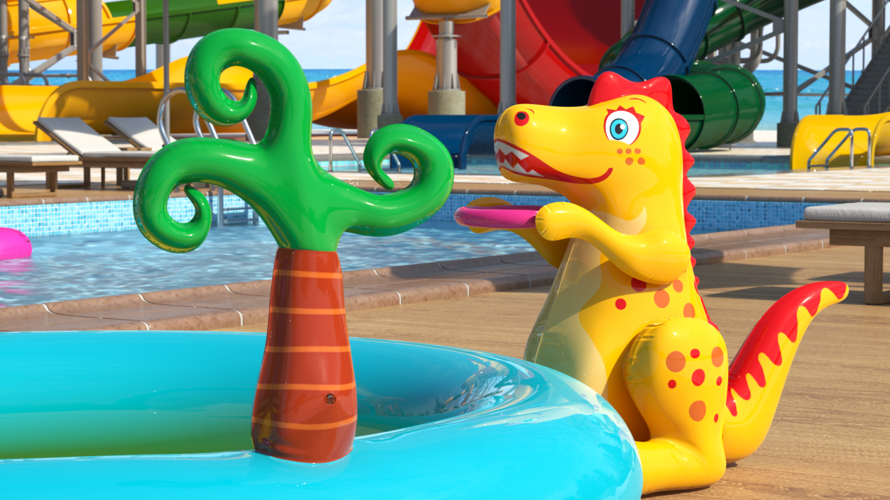 3D Dinoland Inflatable Play Center