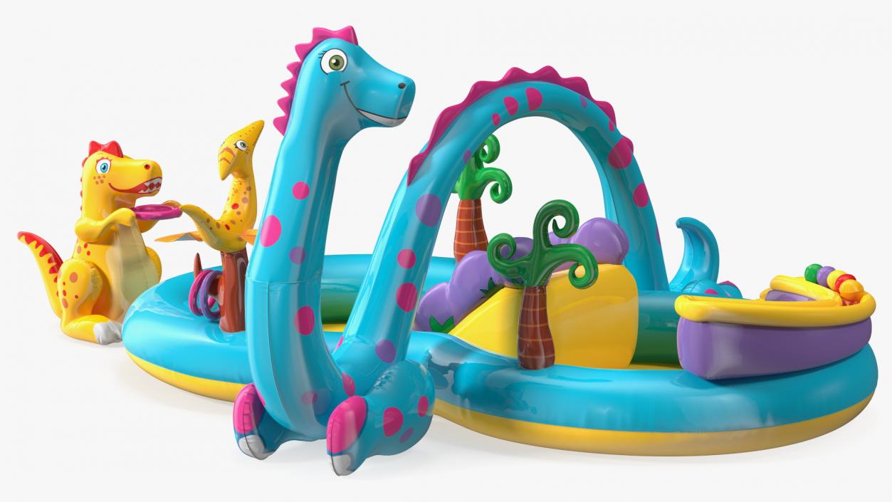 3D Dinoland Inflatable Play Center