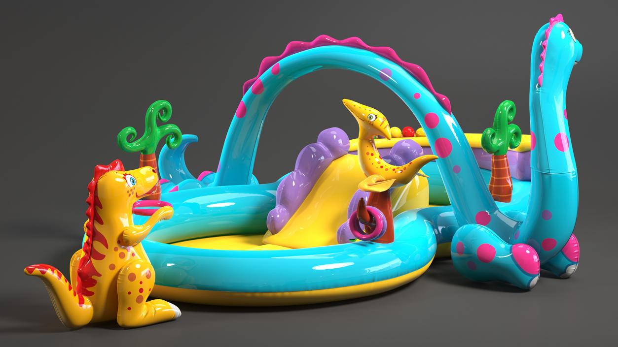 3D Dinoland Inflatable Play Center