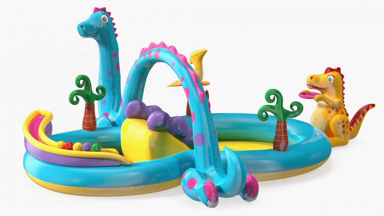 3D Dinoland Inflatable Play Center