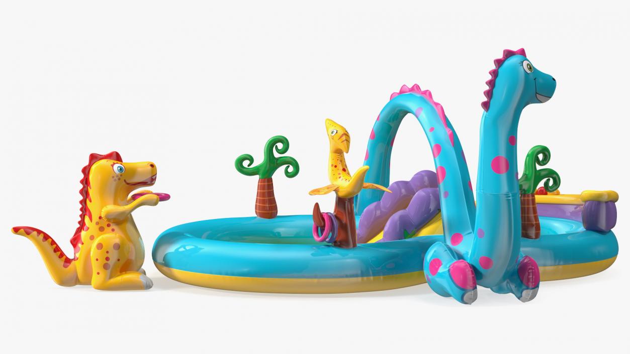 3D Dinoland Inflatable Play Center