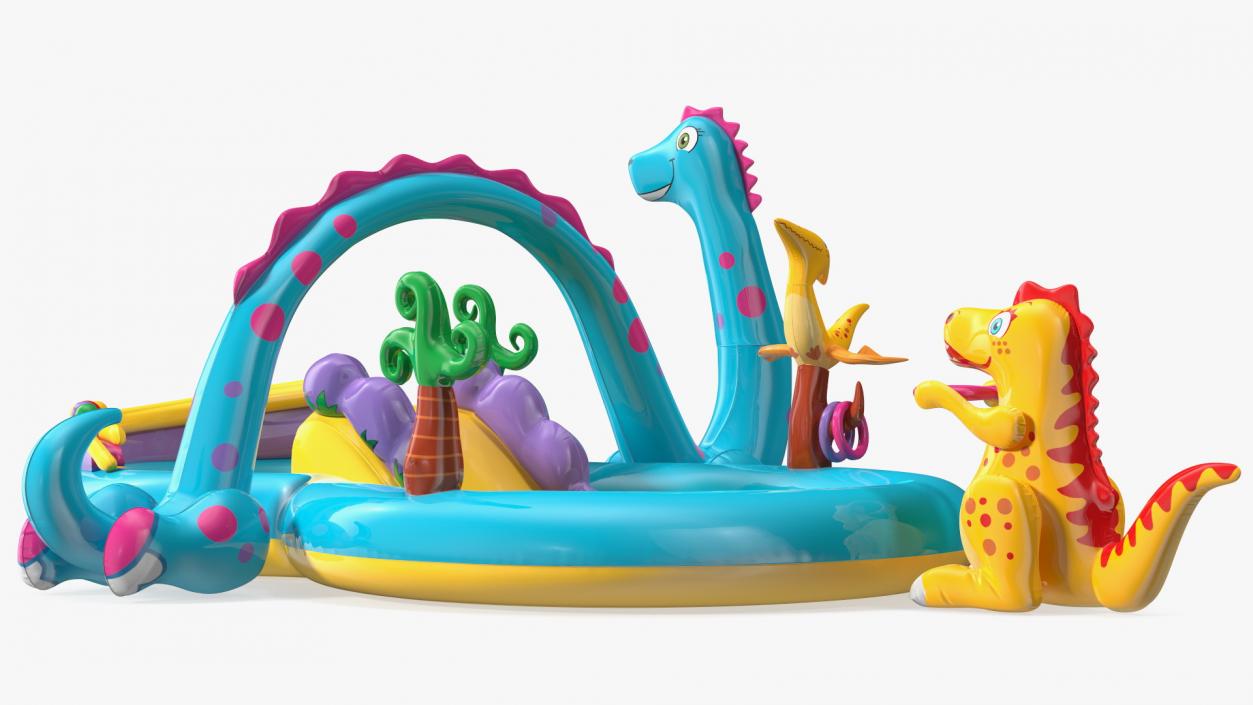 3D Dinoland Inflatable Play Center