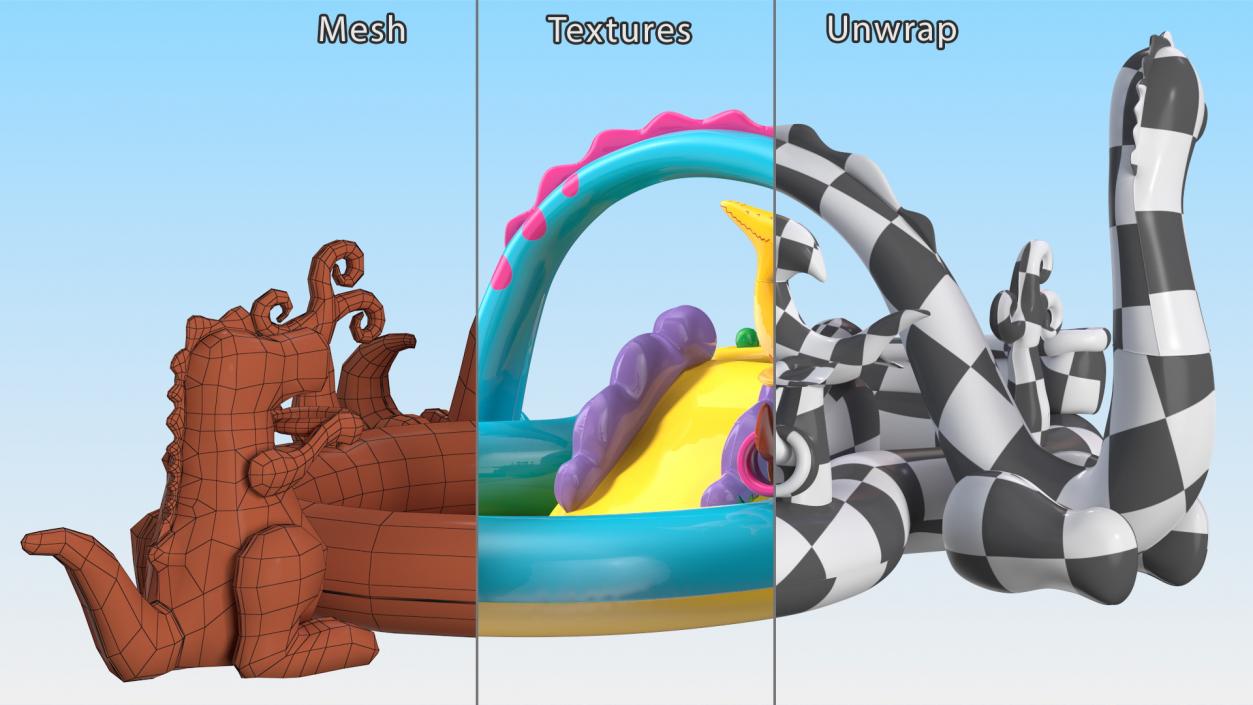 3D Dinoland Inflatable Play Center