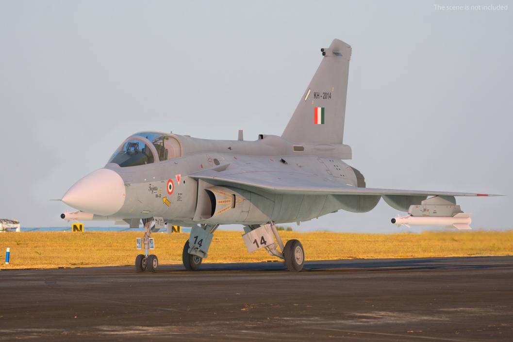 3D HAL Tejas Multirole Light Fighter model