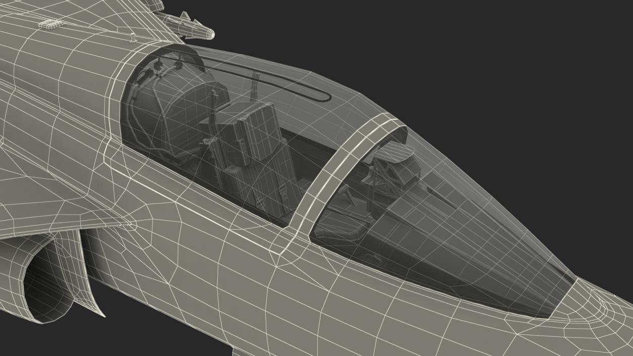 3D HAL Tejas Multirole Light Fighter model