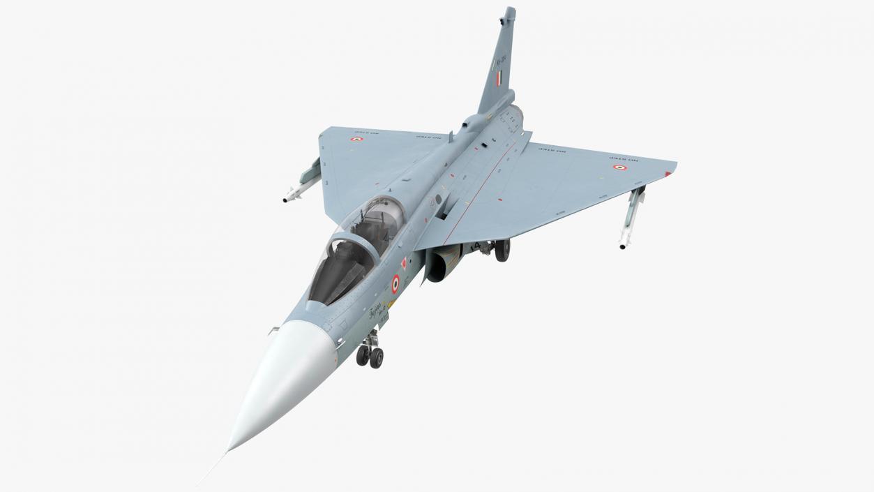 3D HAL Tejas Multirole Light Fighter model