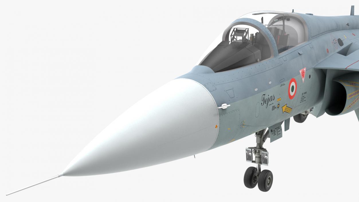 3D HAL Tejas Multirole Light Fighter model