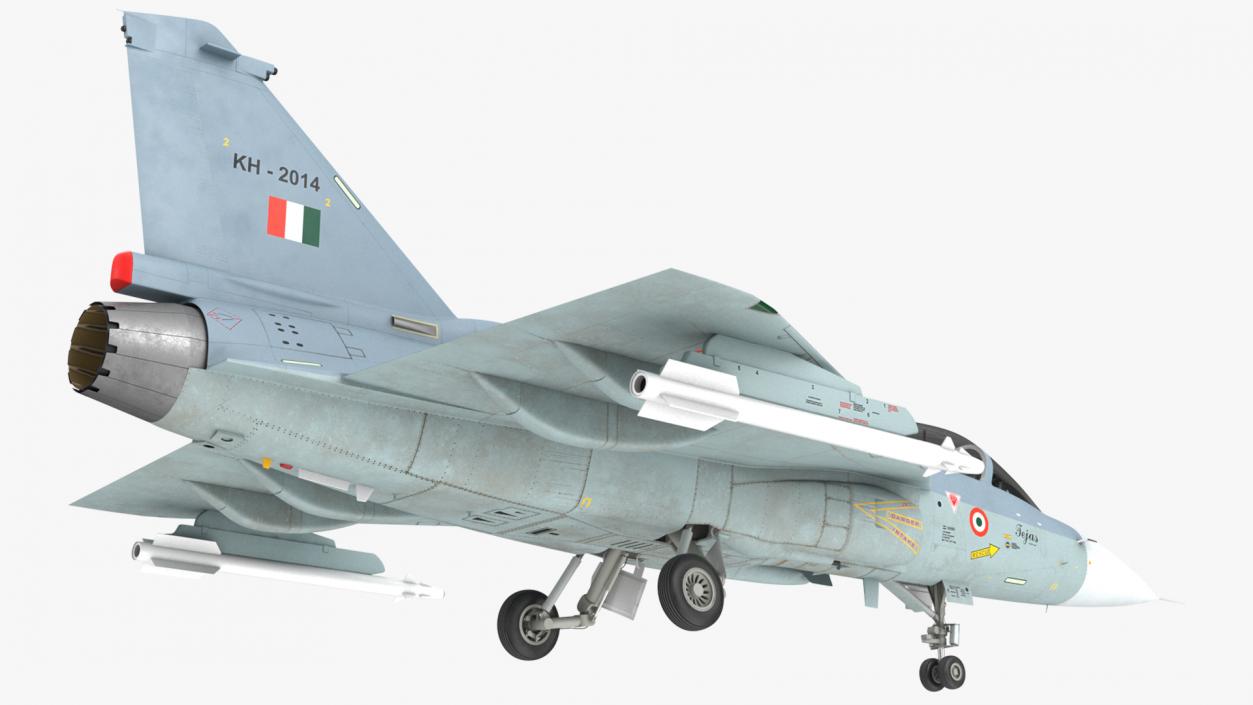 3D HAL Tejas Multirole Light Fighter model